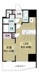 ArtizA西長堀の物件間取画像